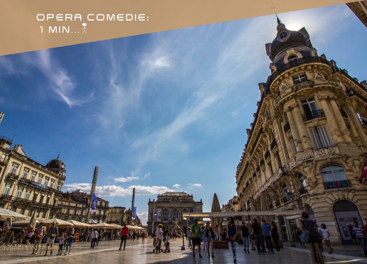Le Comedien - Climatisation Place De La Comedie Montpellier Esterno foto